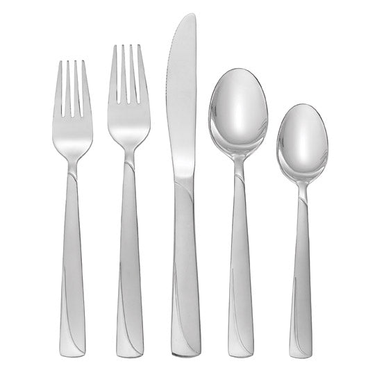 Madeline 51 Piece Flatware Set with Caddy