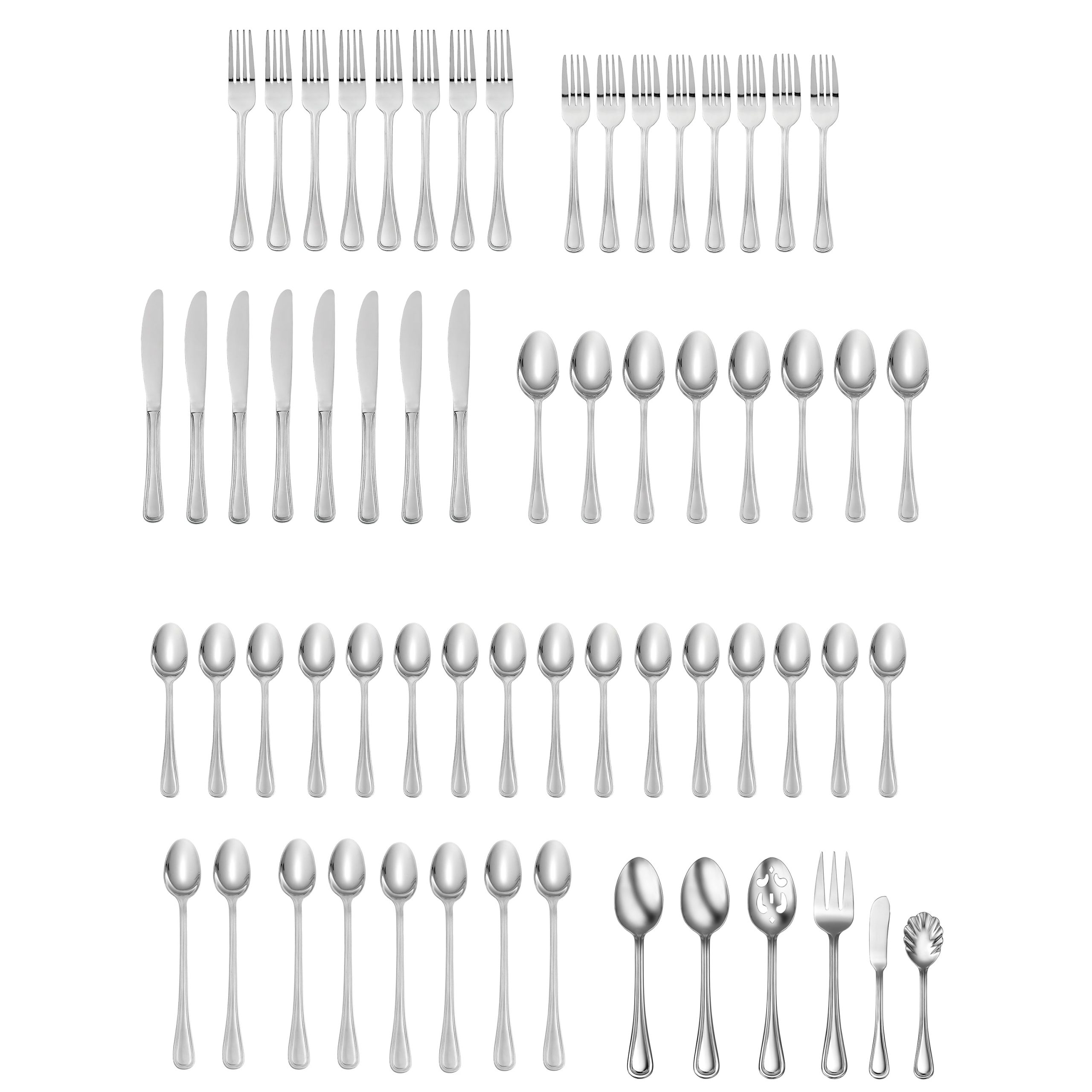 Tress 62 Piece Flatware Set - Image 2