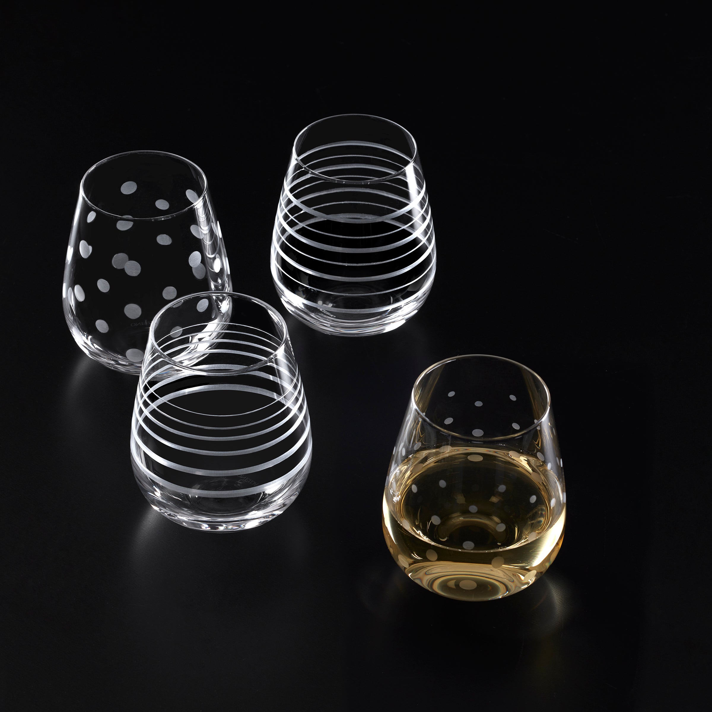 Mingle Stemless Wine Glasses - Set Of 4 - Image 2