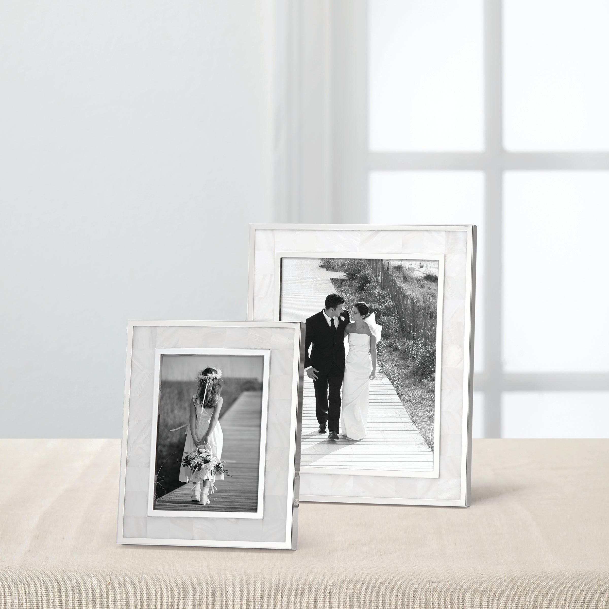 Mother Of Pearl 8 x 10 Photo Frame - Image 2