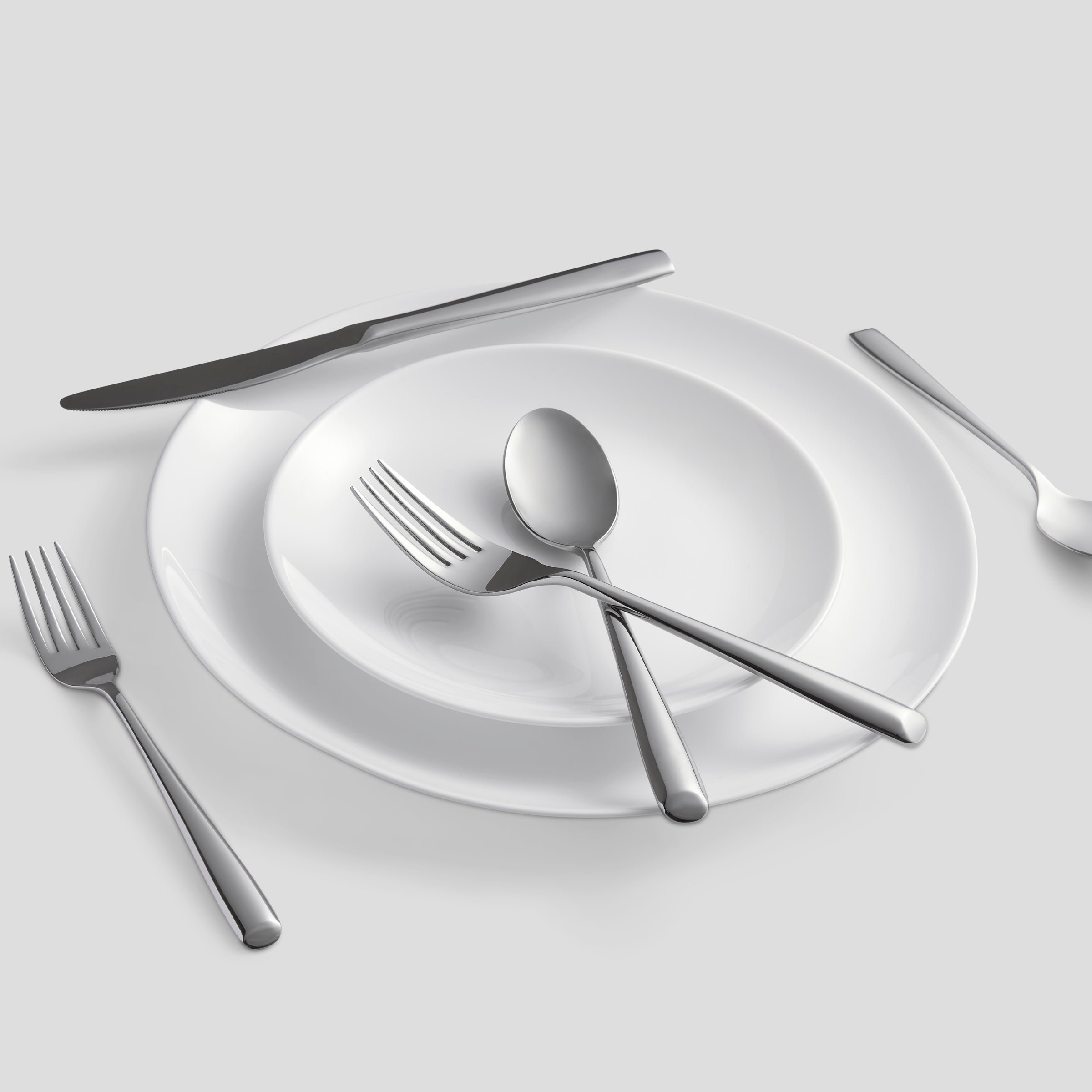 Rachel Mirror 20 Piece Flatware Set - Image 5