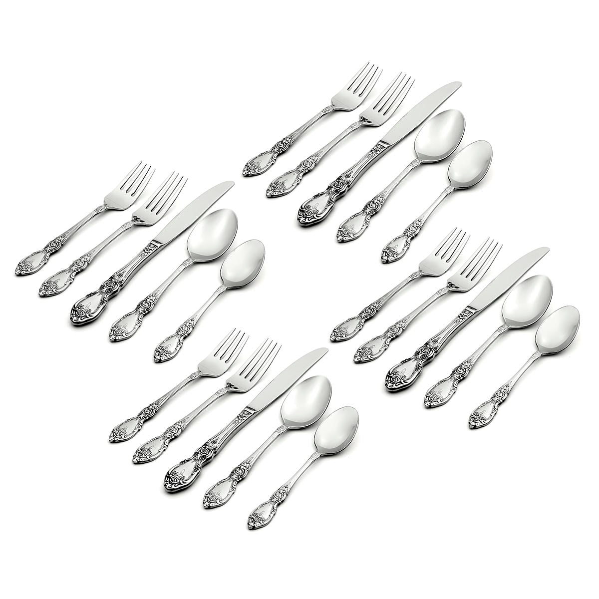 Wordsworth 20 Piece Flatware Set - Image 2